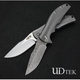 Zero Tolerance  ZT 0606  new D2 Titanium alloy handle ball system no logo folding knife UD19029 